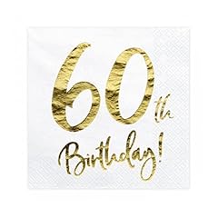 Partydeco 60th birthday for sale  Delivered anywhere in UK