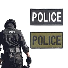 Police patch ricamato usato  Spedito ovunque in Italia 