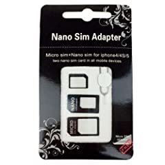 Nano sim adapter gebraucht kaufen  Wird an jeden Ort in Deutschland
