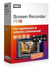 Nero screen recorder usato  Spedito ovunque in Italia 