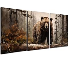 Pcs framed grizzly for sale  Delivered anywhere in USA 