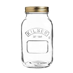 Kilner litre round for sale  Delivered anywhere in Ireland