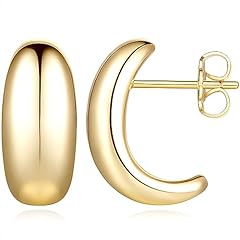 14k gold hoop for sale  Delivered anywhere in USA 