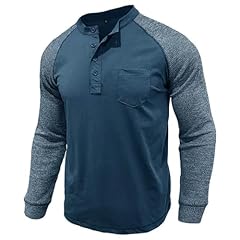 Makingda mens henley for sale  Delivered anywhere in UK