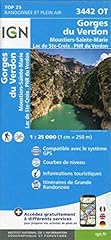 3442ot gorges verdon d'occasion  Livré partout en France