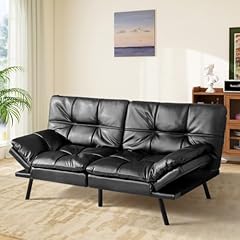 Muuegm black futon for sale  Delivered anywhere in USA 