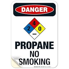 Propane smoking sign for sale  Delivered anywhere in USA 