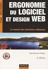 Ergonomie logiciel design d'occasion  Livré partout en France
