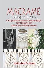 Macramé beginners 2022 for sale  Delivered anywhere in USA 