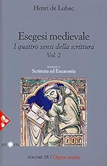 Esegesi medievale. scrittura usato  Spedito ovunque in Italia 