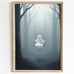 Vintage ghost painting for sale  Delivered anywhere in USA 