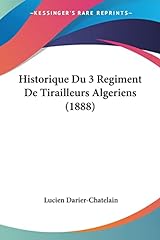 Historique regiment tirailleur d'occasion  Livré partout en France