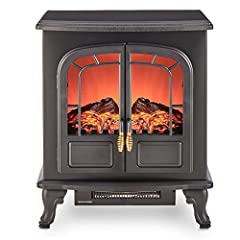 Used, LIVIVO Electric Stove Heater Fireplace with Realistic for sale  Delivered anywhere in Ireland
