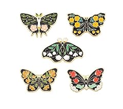 Floral butterfly enamel for sale  Delivered anywhere in UK