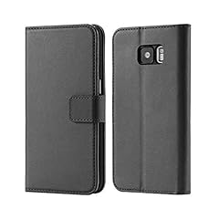 Black Wallet Flip Case Cover for Samsung Galaxy S7 for sale  Delivered anywhere in UK