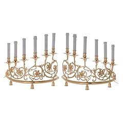 Pair candelabra arms for sale  Delivered anywhere in UK