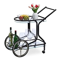 Carrello portavivande vetro usato  Spedito ovunque in Italia 