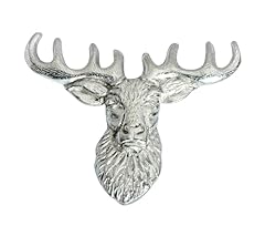 Pewterware stag head for sale  Delivered anywhere in Ireland