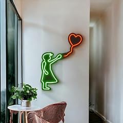 Girl balloon neon for sale  Delivered anywhere in USA 
