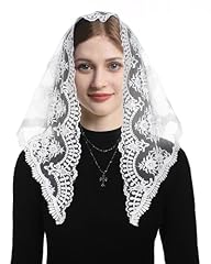 Mantveil triangle lace for sale  Delivered anywhere in USA 