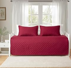 Piece burgundy daybed for sale  Delivered anywhere in USA 
