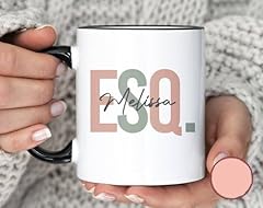 Personalized esq mug for sale  Delivered anywhere in USA 