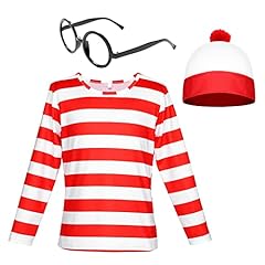 Wheres wally costume for sale  Delivered anywhere in Ireland