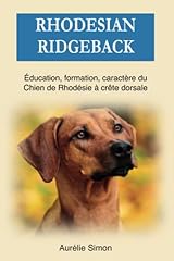Rhodesian ridgeback education d'occasion  Livré partout en France