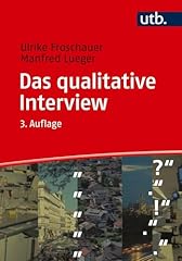 Qualitative interview zur gebraucht kaufen  Wird an jeden Ort in Deutschland