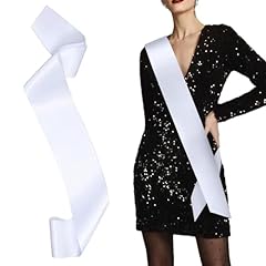 White blank satin for sale  Delivered anywhere in UK