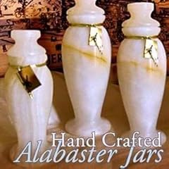 Alabaster white jar for sale  Delivered anywhere in USA 