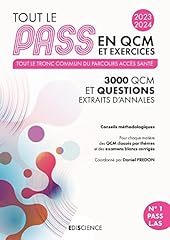 Pass qcm exercices d'occasion  Livré partout en Belgiqu