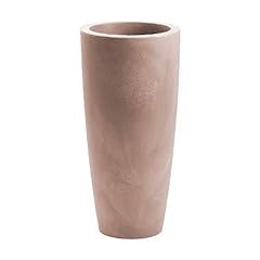 Nicoli - Vaso a forma conica con finitura opaca e tecnologia rotazionale, Avana opaco, 33x70 cm usato  Spedito ovunque in Italia 