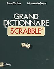 Grand dictionnaire scrabble d'occasion  Livré partout en France