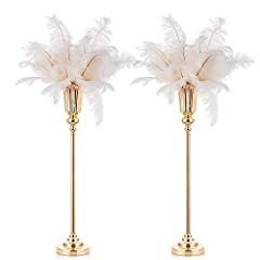 Nuptio 2 Pcs 77.5cm Height Wedding Centerpieces Vase for sale  Delivered anywhere in UK