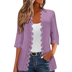 Lace cardigans women for sale  Delivered anywhere in UK