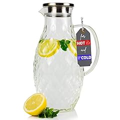 Large glass pitcher for sale  Delivered anywhere in USA 