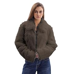 Amazhiyu womens faux for sale  Delivered anywhere in UK