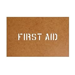 First aid template for sale  Delivered anywhere in UK