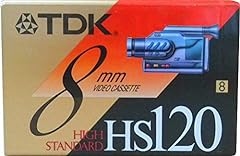 Tdk hs120 8mm for sale  Delivered anywhere in USA 