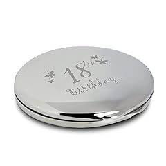 Silver finish engraved for sale  Delivered anywhere in UK