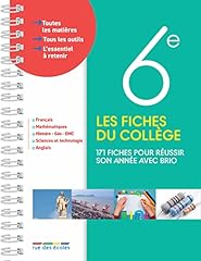 Fiches collège 171 d'occasion  Livré partout en France