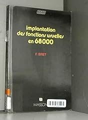 Implantation fonctions usuelle d'occasion  Livré partout en France