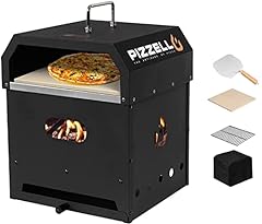 PIZZELLO 4-in-1 Outdoor Pizza Oven Wood Fired Outside for sale  Delivered anywhere in Ireland