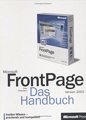 Microsoft frontpage version gebraucht kaufen  Wird an jeden Ort in Deutschland