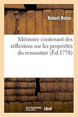 Mémoire contenant réflexions gebraucht kaufen  Wird an jeden Ort in Deutschland