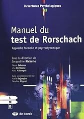 Manuel test rorschach d'occasion  Livré partout en France