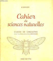 Cahier science naturelles d'occasion  Livré partout en France