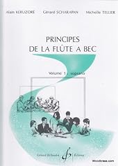 Principes flûte bec d'occasion  Livré partout en France