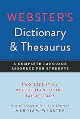Webster dictionary thesaurus for sale  Delivered anywhere in USA 